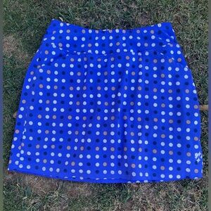 Jofit polka dot mini skirt with built in shorts - size S